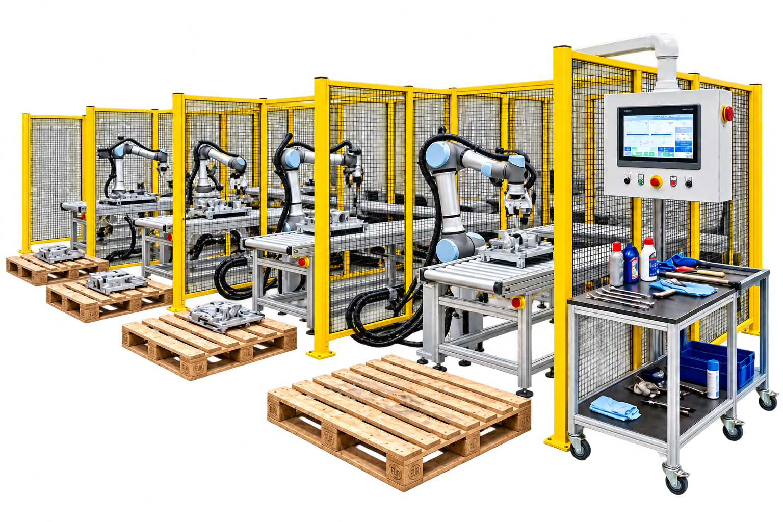 AC Custom Robotic Automation Workcell